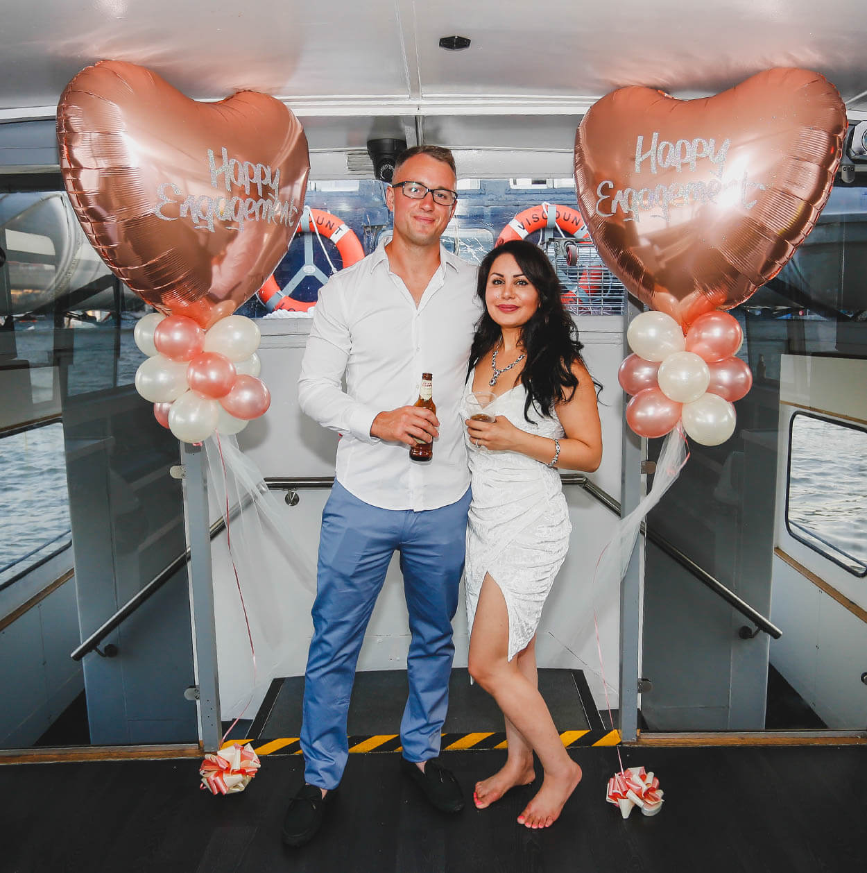 Behnaz - Engagement Party on the Thames