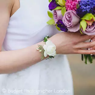 Brides flowers at Redbridge