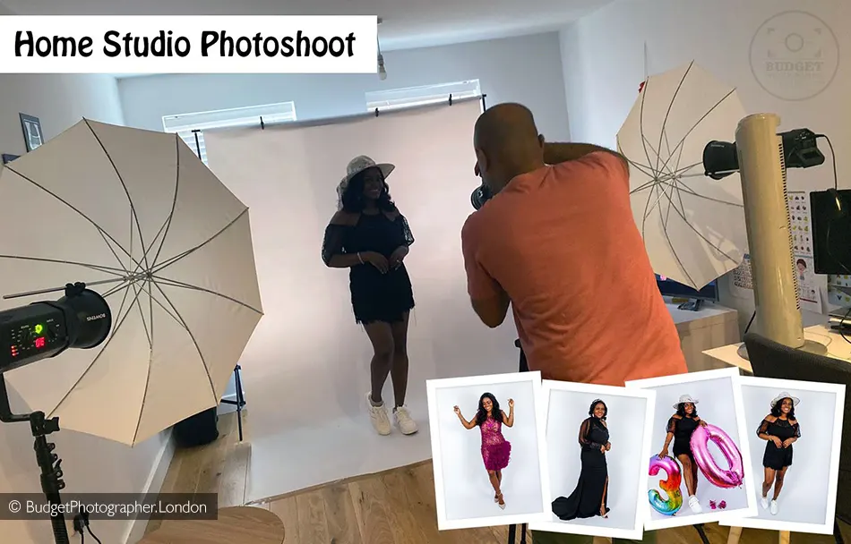 Home Studio Photoshoot in London Home Studio Photoshoot in London