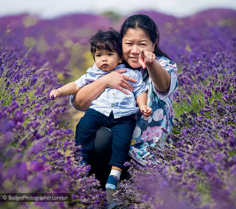 Lavender Field Photo Shoot