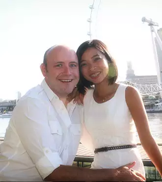 Couples by London Eye