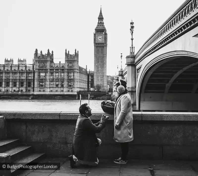 Marriage Proposal at Big Ben