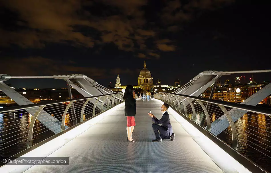 St Pauls view proposal photography in London