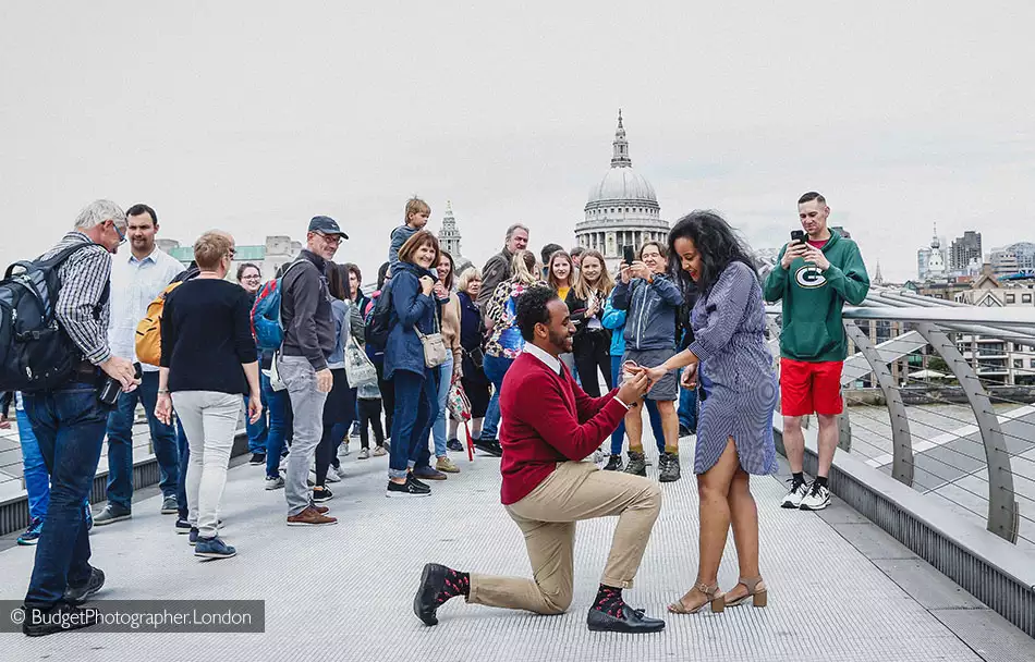 Proposal at St Pauls