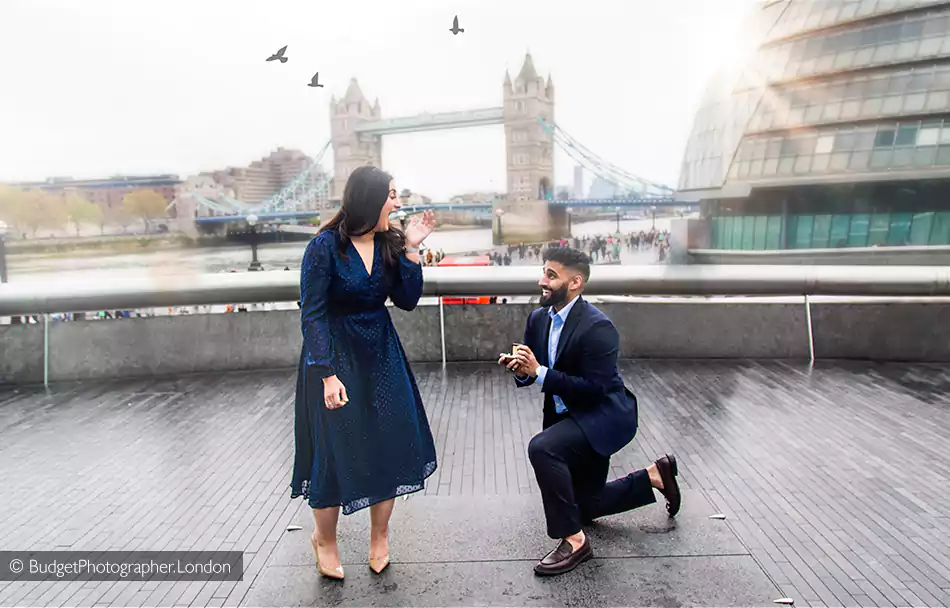 Surprise at Tower Bridge