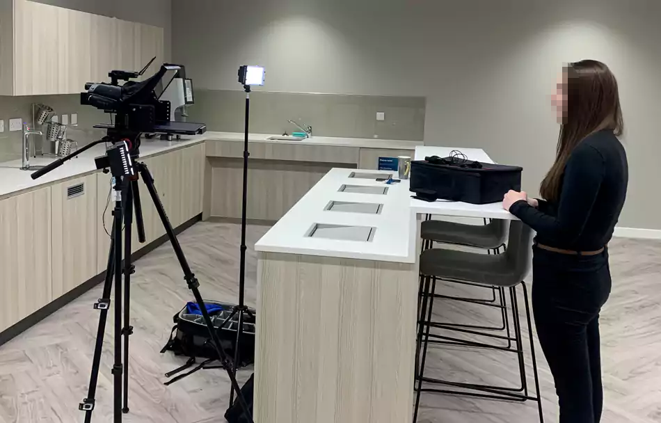 Teleprompter Setup Teleprompter Setup